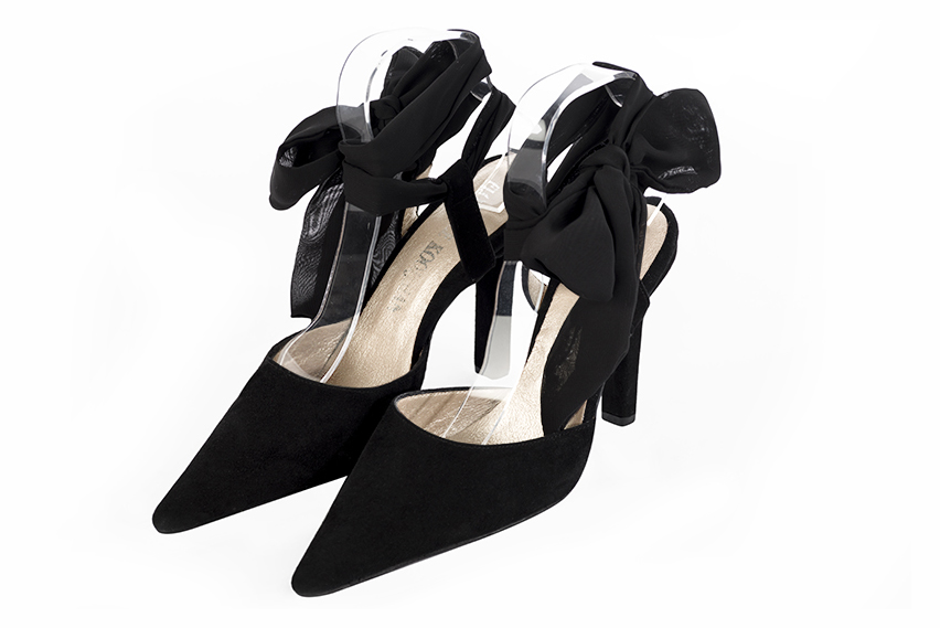 noir mat dress shoes for women - Florence KOOIJMAN